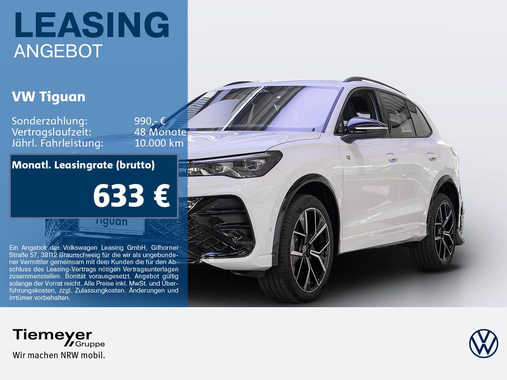 Volkswagen Tiguan 2.0 TDI SCR DSG R-LINE 4 MOTION PANO AHK