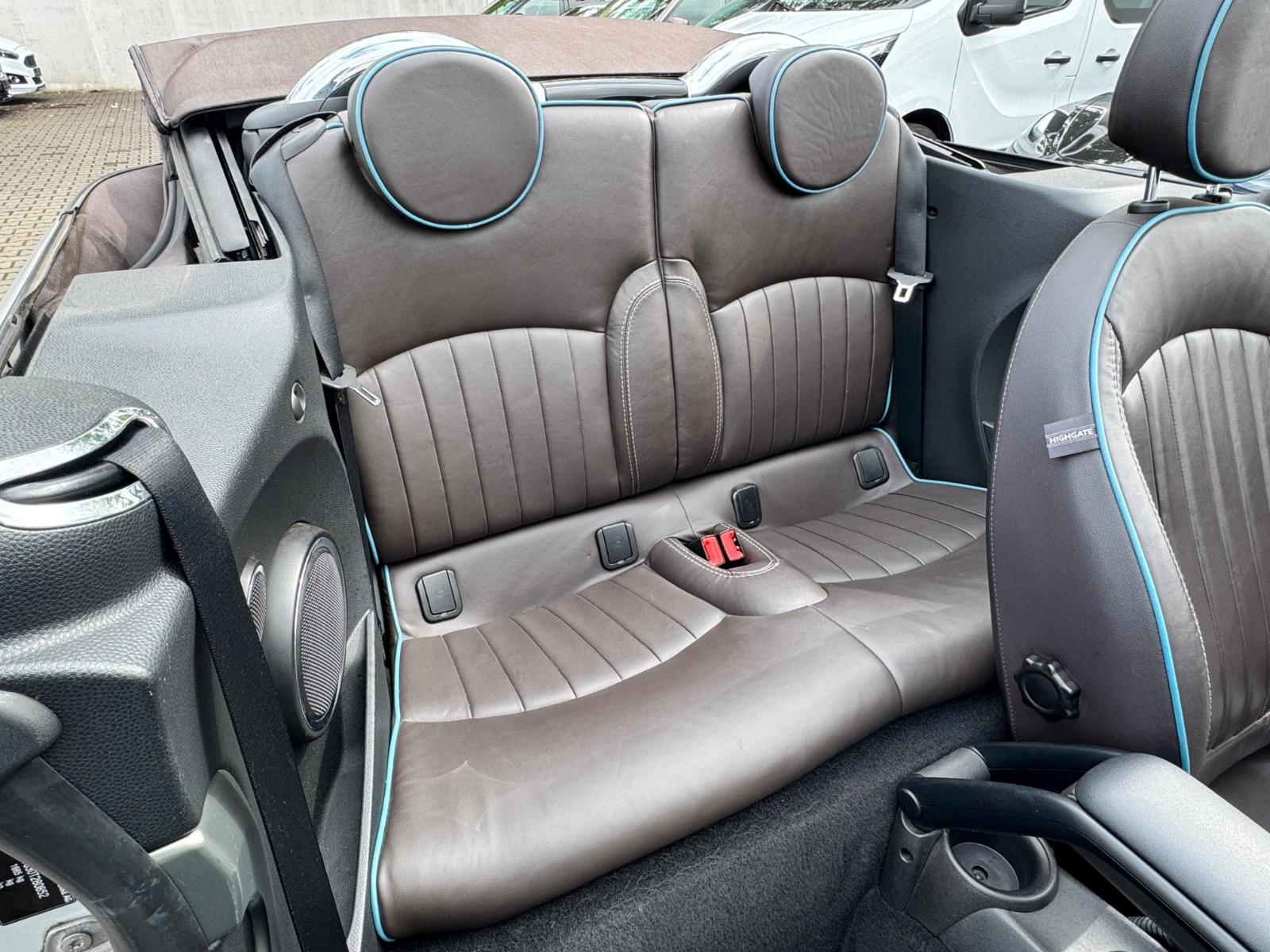 MINI Cooper S Cabrio Highgate Navi*Leder*H/K*PDC*