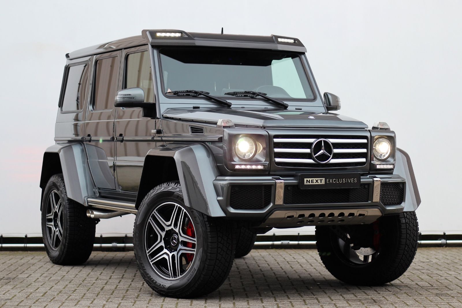 MERCEDES-BENZ G 500 4x4² | NEU | Orig. NL | Designo | RVS