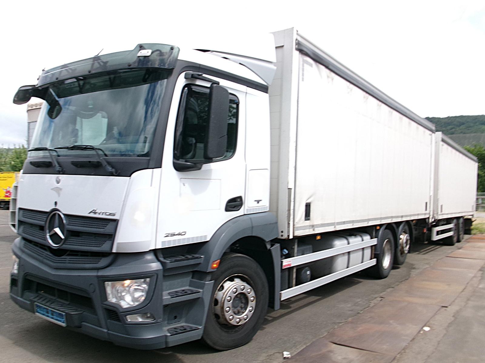 Mercedes-Benz 2540 Antos*kpl Zug*2x 7,7m SafeServer*2x LBW*NLA