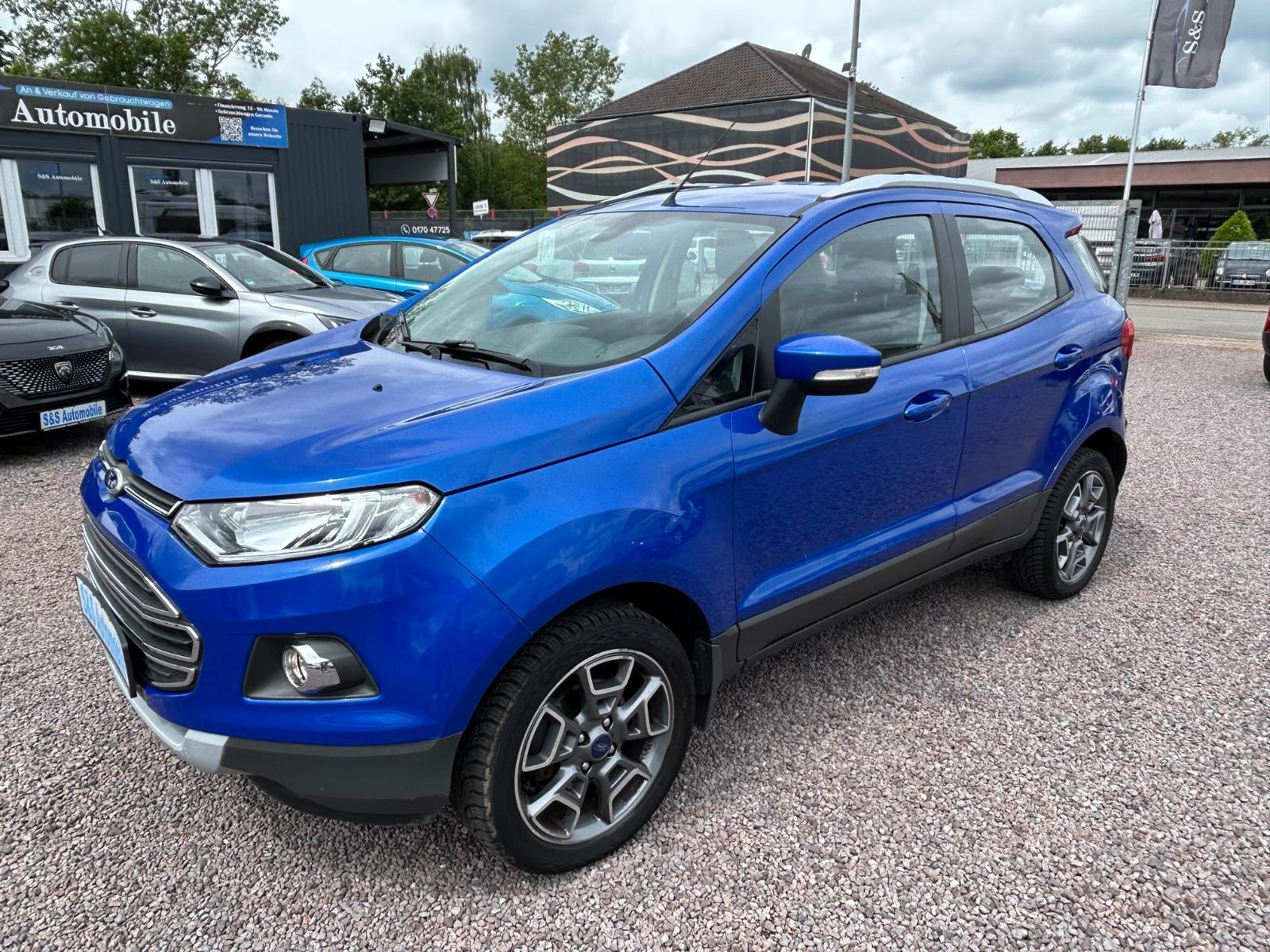 Ford EcoSport Titanium *Teilleder*Tempomat*Euro6*
