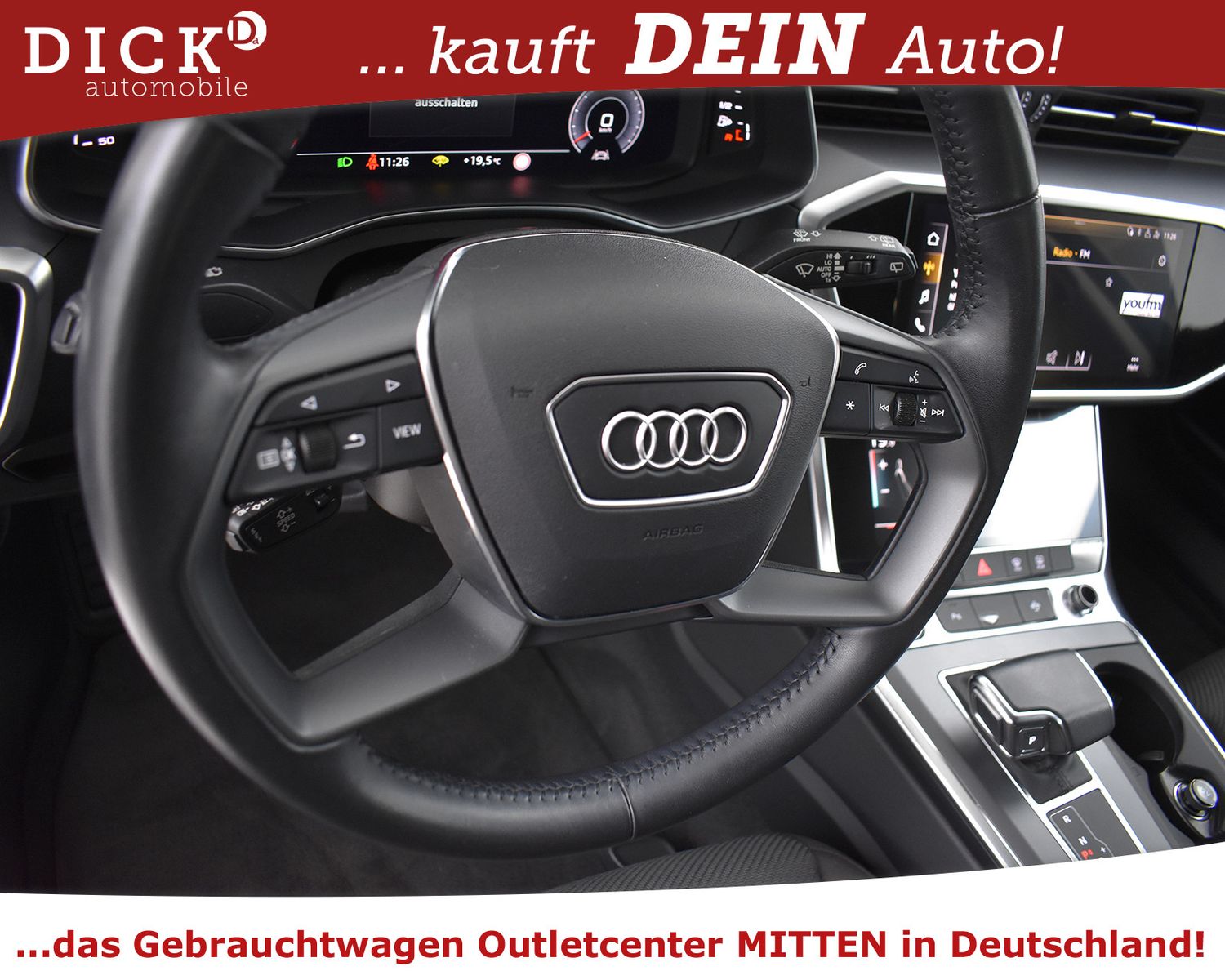 AUDI A6 Av 45d S LINE Quatt >MATRIX+B&O+VIRTU+ACC+19" - Image 16