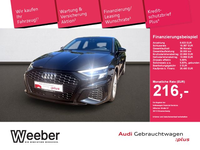 Audi A3 Sportback 40 TFSI e S line LED*NAVI*AUT AHK