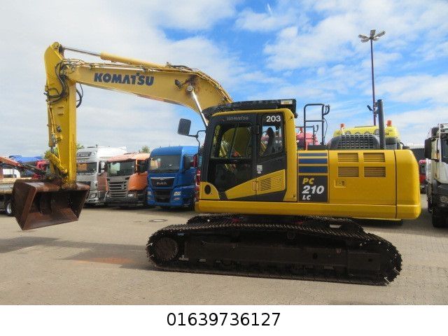 Komatsu PC 210 LC 10,Löffel, Klima, Kamera