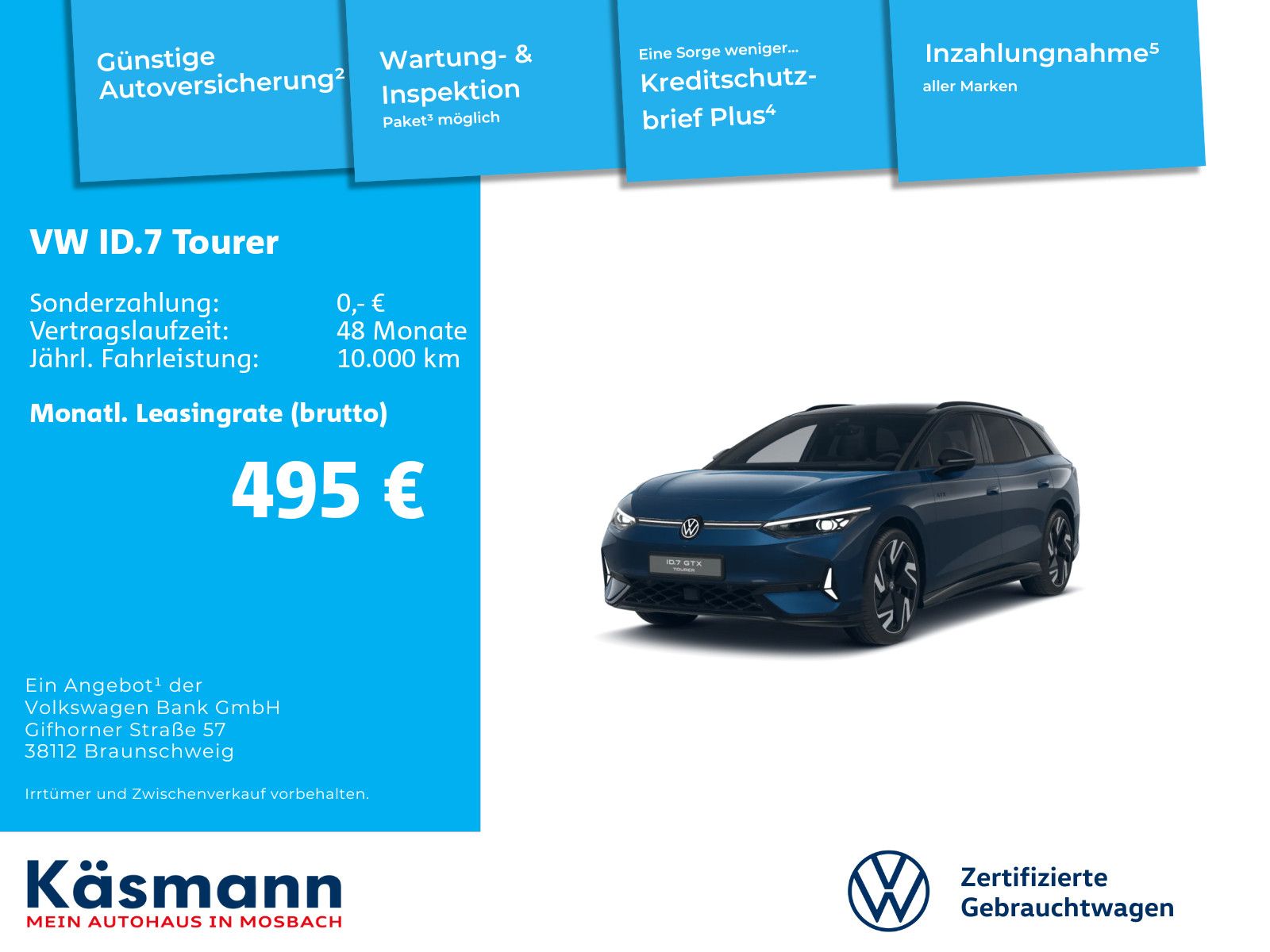 Volkswagen ID.7 Tourer GTX 4Motion AHK PANO WÄPU foto 2