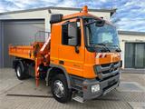 Mercedes-Benz Actros 1832  Kran Atlas120 /  Meiller Kipper - Mercedes-Benz Actros 1832