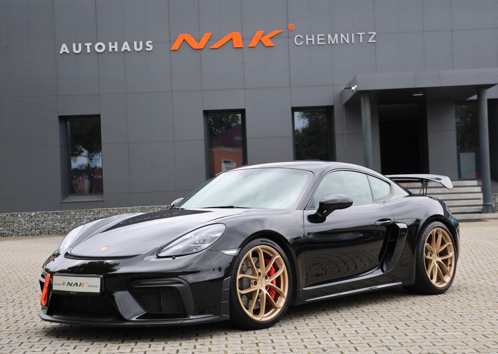 Porsche Cayman GT4 Clubsport Schalensitze Chrono Carbon 2020
