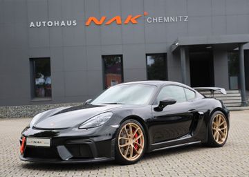 Porsche Cayman GT4 Clubsport Schalensitze Chrono Carbon