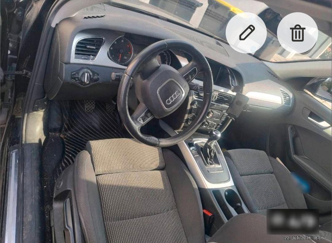 Audi A4 2009 — engine 143 HP (105kW)