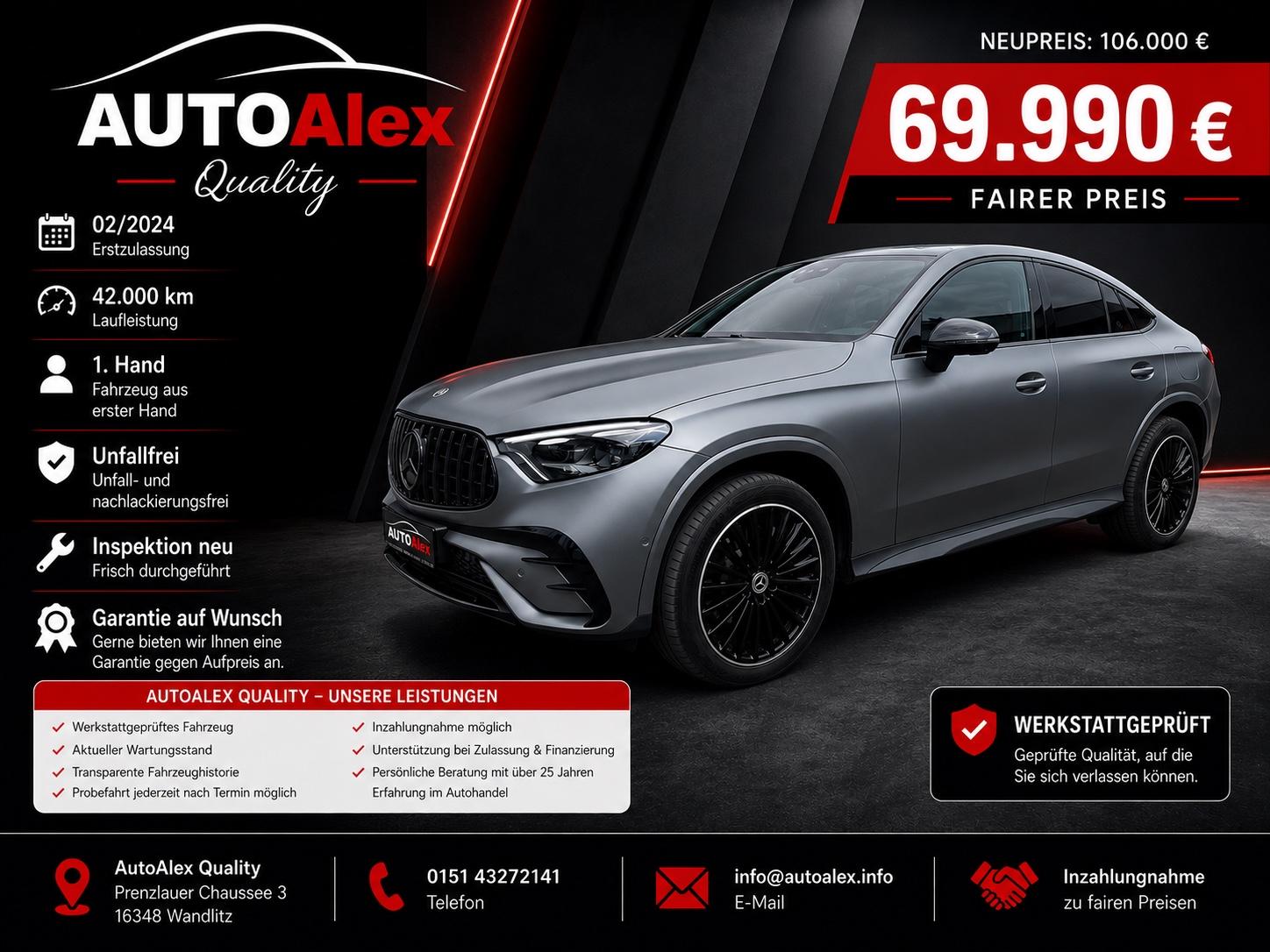Mercedes-Benz GLC 400 GLC Coupe GLC 400 e 4Matic