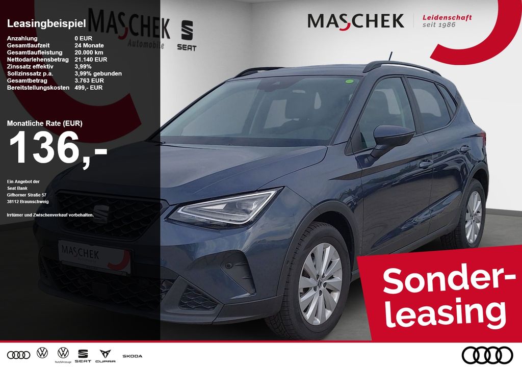 Arona Style Sonderleasing Navi RearView Sitzh. C