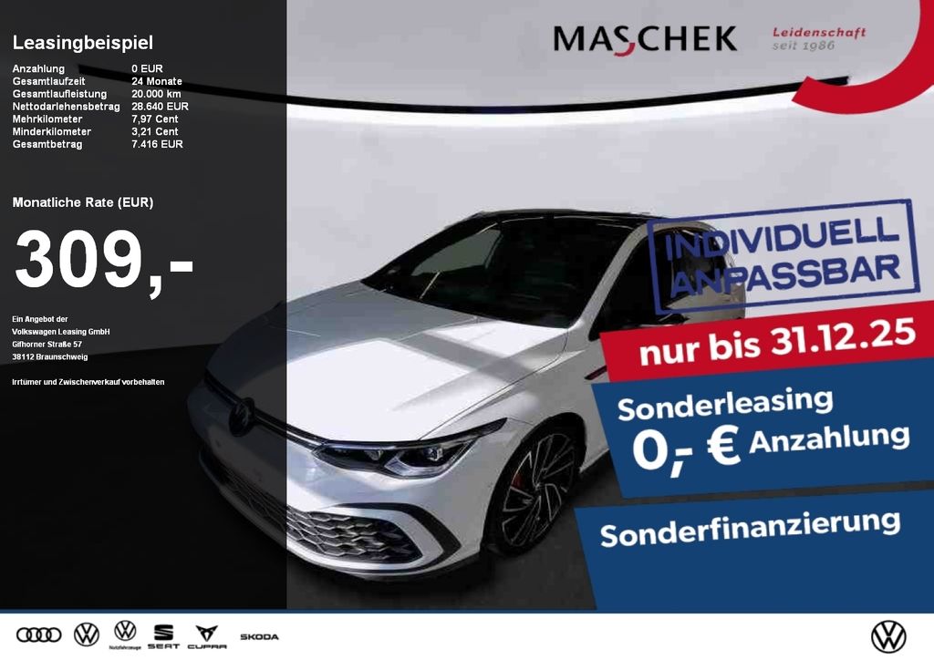 Golf GTI Pano AHK RearView HUD Sitzh HK ACC AHK