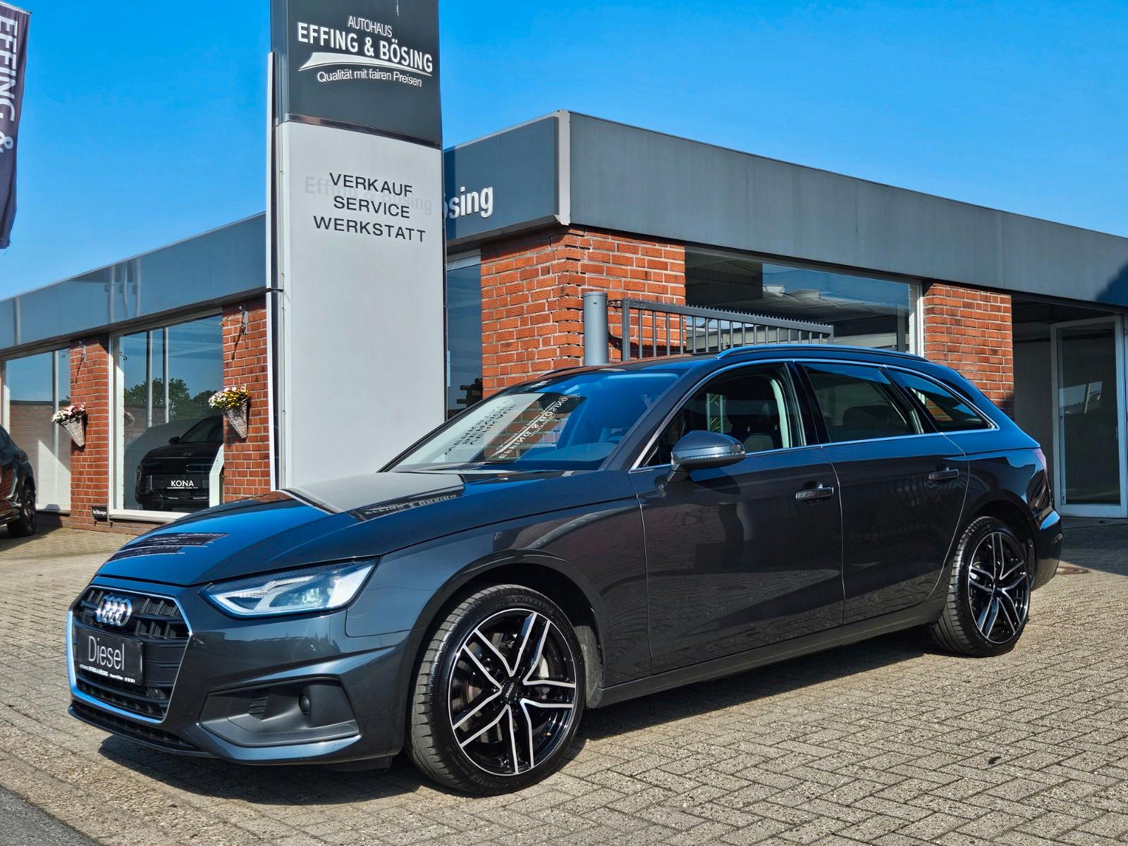 Audi A4 Avant 45 TDI quattro-AHK-NAVI-LED-SR+WR-ALU