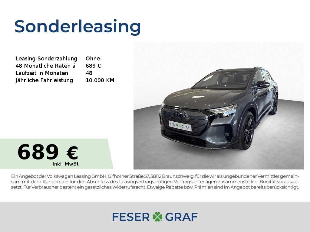 Audi Q4 SUV e-tron qu. 220kW *TECH PLUS*AHK*SLINE*