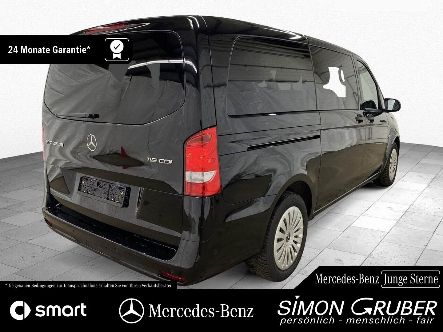 Fahrzeugabbildung Mercedes-Benz Vito 116 Tourer PRO Lang 2*S-Türe 2*Klima 8Sitze