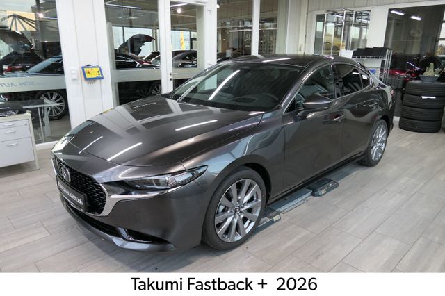 Mazda 3 e-SKYACTIV Takumi Fastback+ Matrix LED 2026