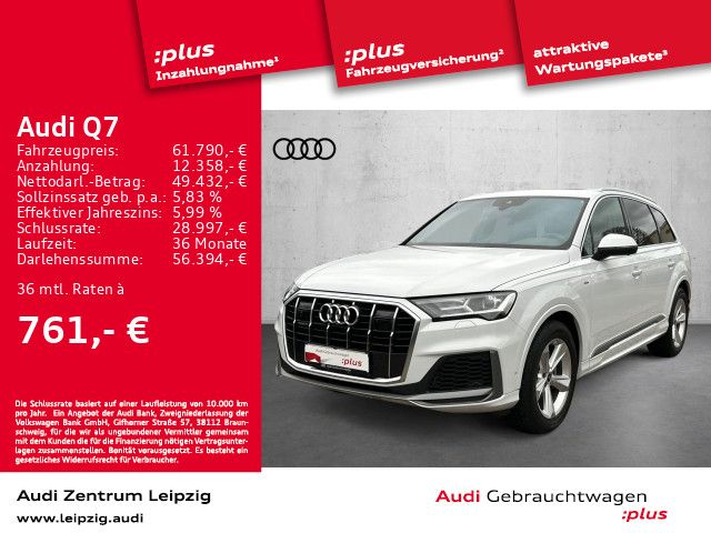 Audi Q7 50 TDI qu. S line *Pano*AHK*Tour*Air*