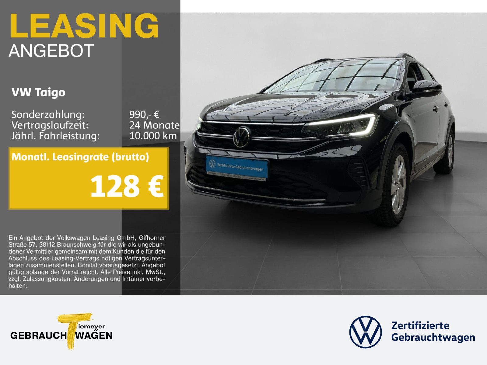 Volkswagen Taigo 1.0 TSI LIFE LED NAVI SITZHZ LM16