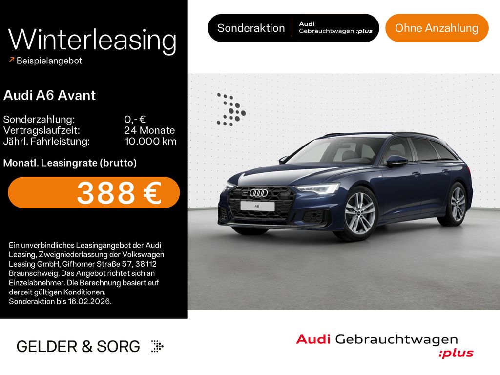 A6 Avant 50 TDI quattro S line Matrix*AHK*360°