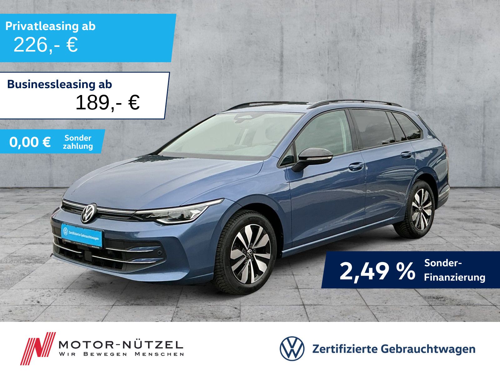 Volkswagen Golf VIII Variant 1.5 TSI GOAL LEDplus+NAVI+AHK