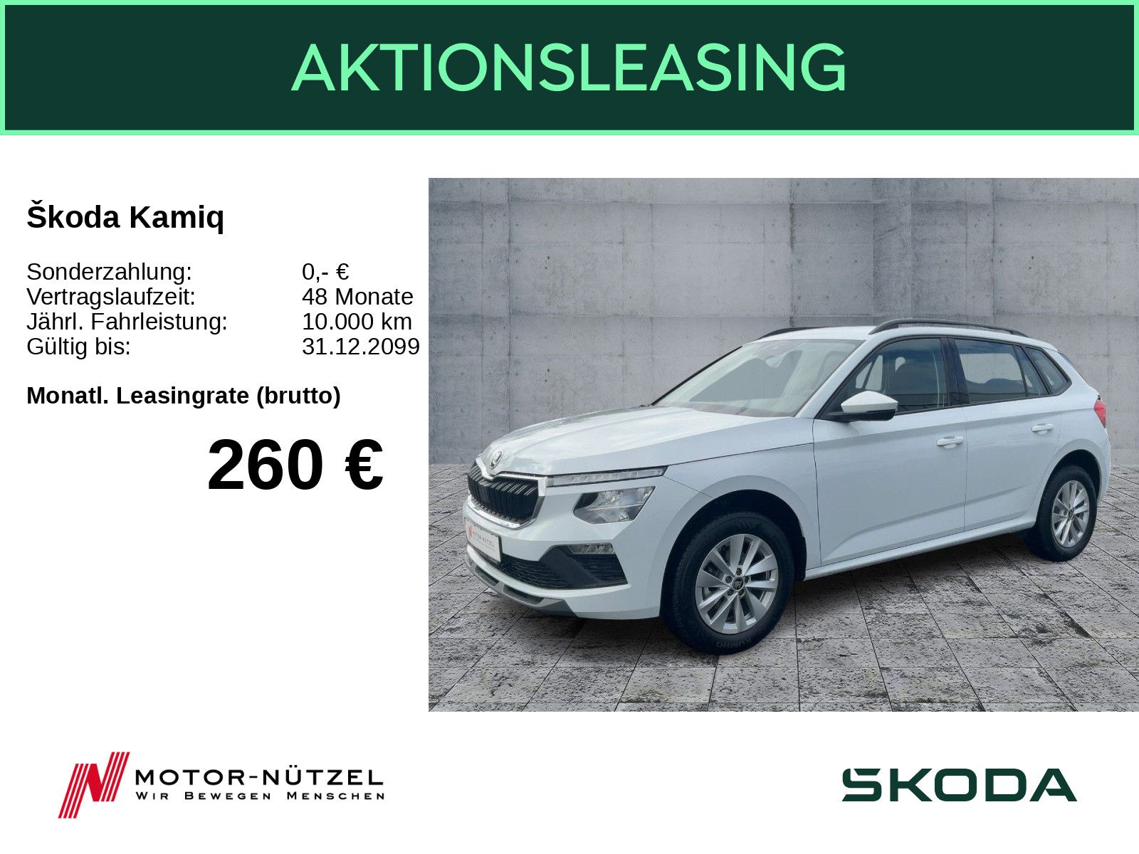 Skoda Kamiq Selection 1,0TSI SHZ PDC FSE