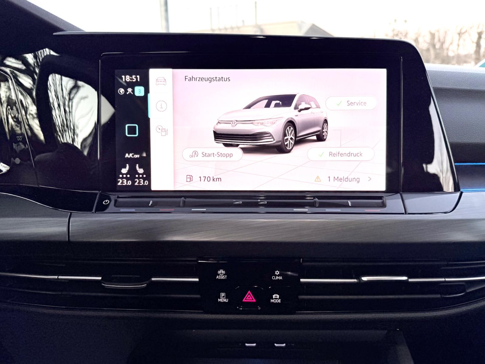 Volkswagen Golf VIII Lim.1.5 Style Highline Kamera Navi, миниатюра 30