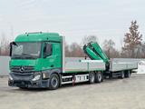 Mercedes-Benz ACTROS 2645 * FASSI F345.24 + FUNK + Anhänger - Mercedes-Benz Actros 3