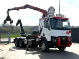 Renault C520 * ABROLLKIPPER 4,80 m * KESLA * 6x4! - Renault LKWs
