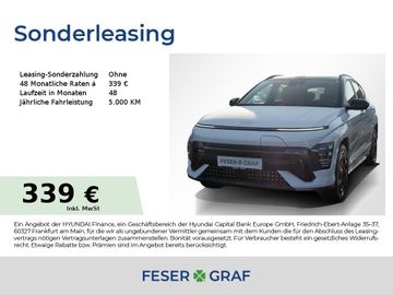 Hyundai Leasingangebot: Hyundai Kona N-LINE X 360° LED NAVI CAM HuD BOSE V2L