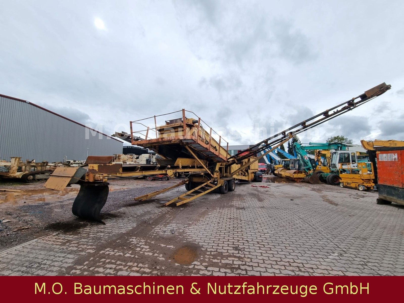 Fahrzeugabbildung Terex Finlay 393 /Mobile Siebanlage/