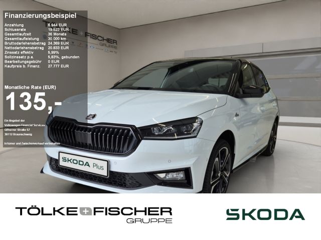 Skoda Fabia MonteCarlo NAVI ACC ParkAss Kamera