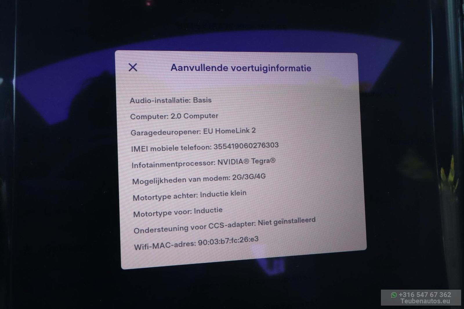 Tesla Model S 90D | 421 ch | BVA | Batterie SOH 87 % | Toit panoramique | GPS | Sièges chauffants | Hayon électrique