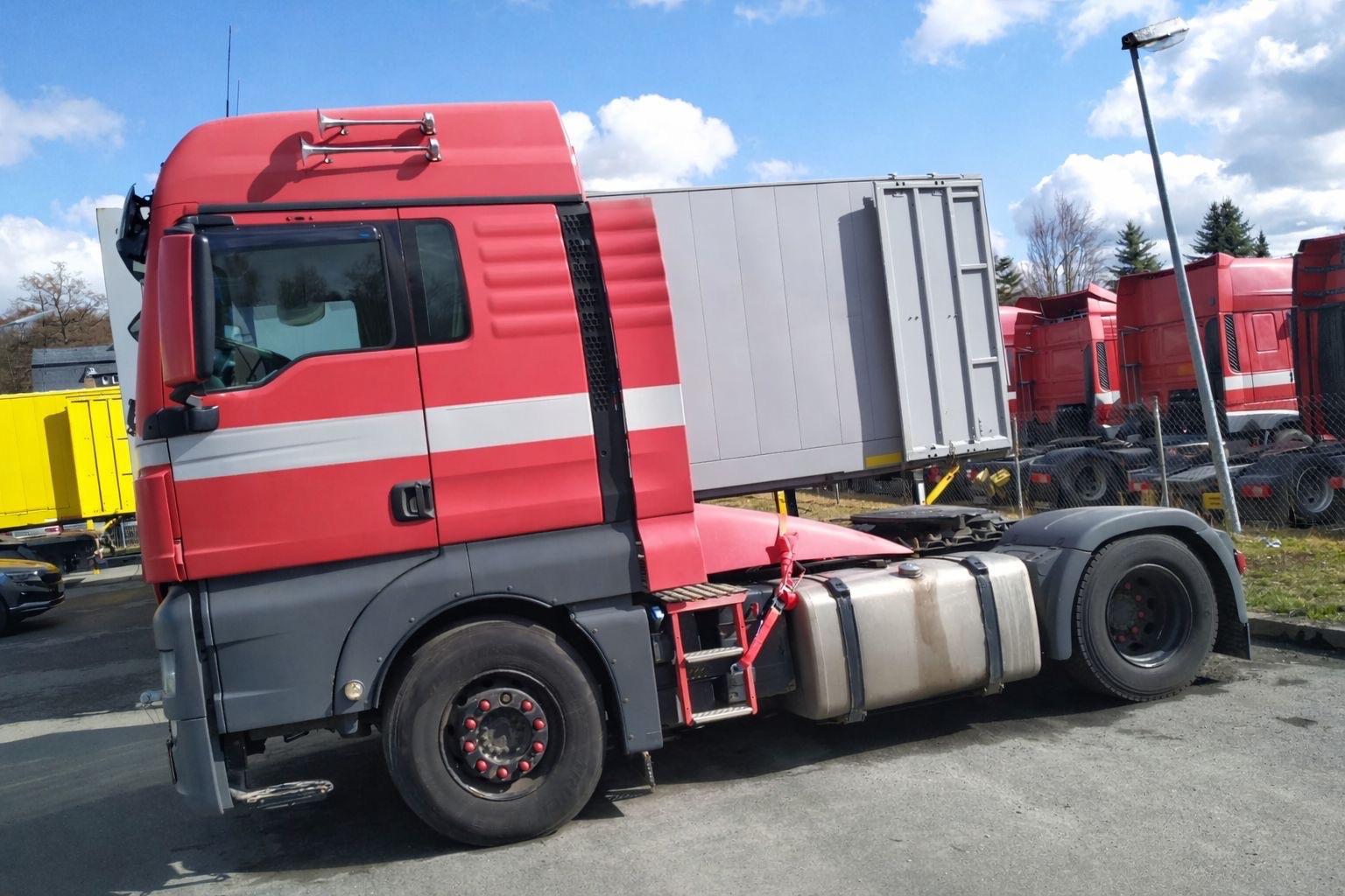 MAN TGX 18.460.Euro 6 Getriebe beschädigt