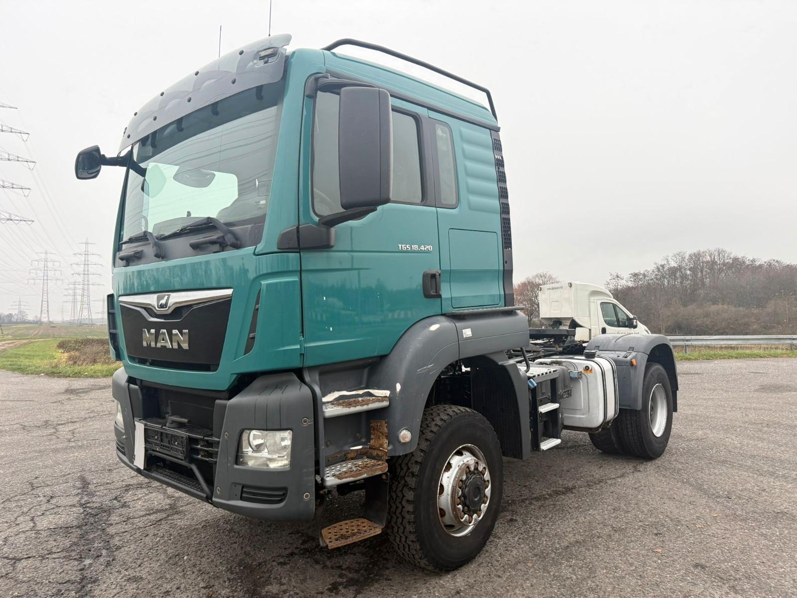 MAN TGS 420 Allrad 4x4 BLATT BLATT