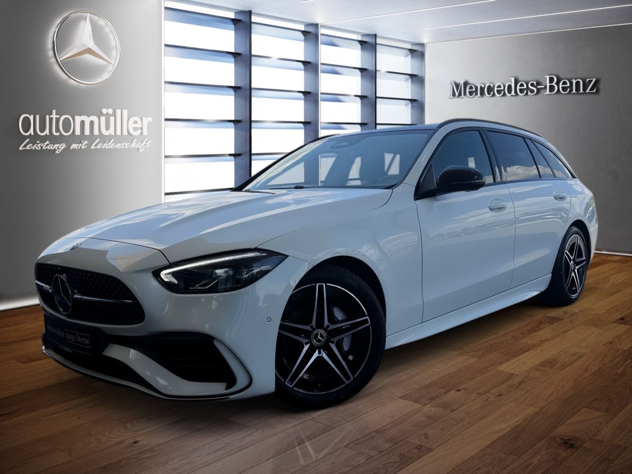 Fahrzeugabbildung Mercedes-Benz C 180 T AMG+NIGHT+PANO+AHK+LENKRADHEIZ+