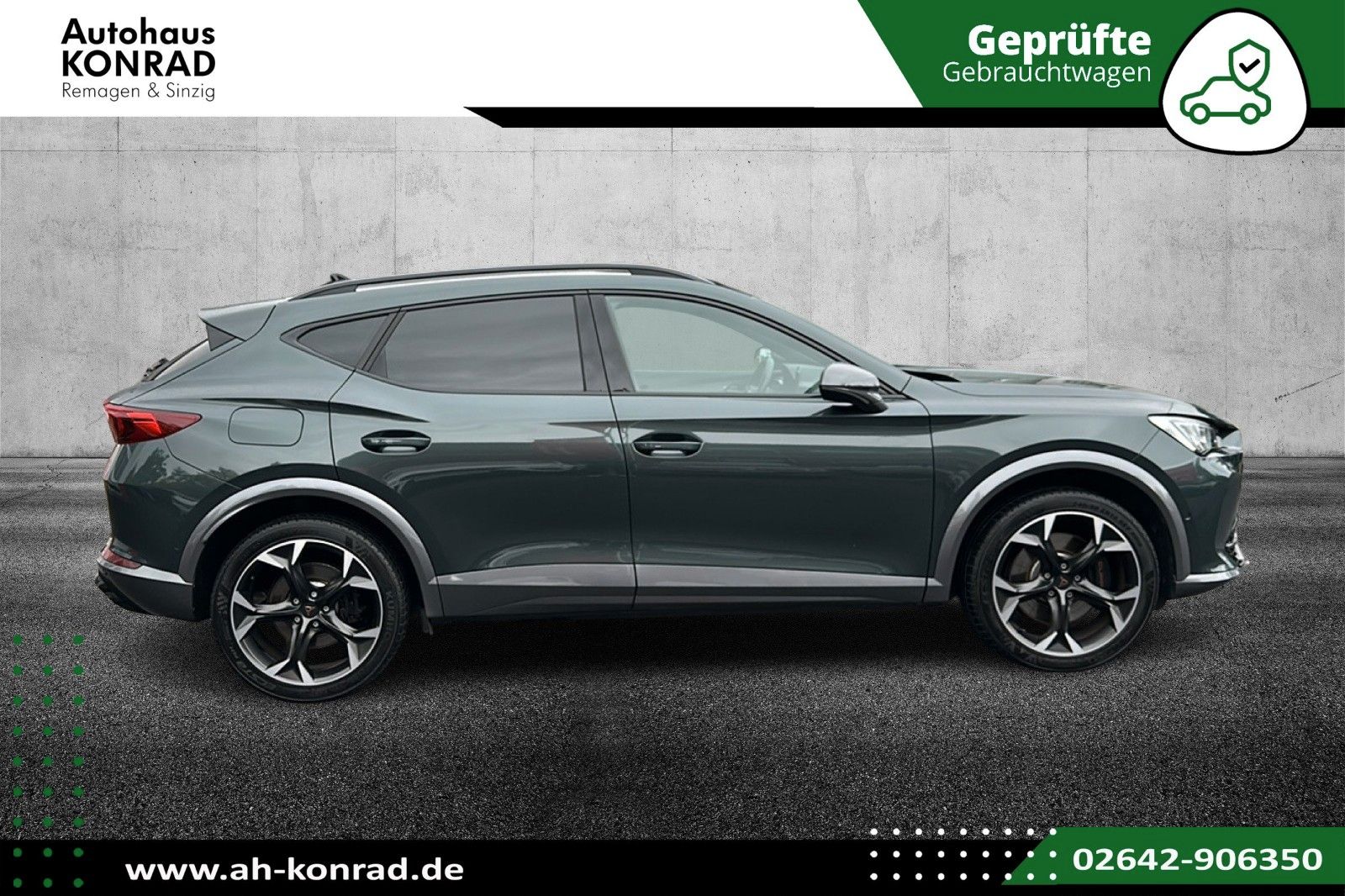 Fahrzeugabbildung CUPRA Formentor VZ 1.4 e-Hybrid 245PS*AHK*CAMOUFLAG*