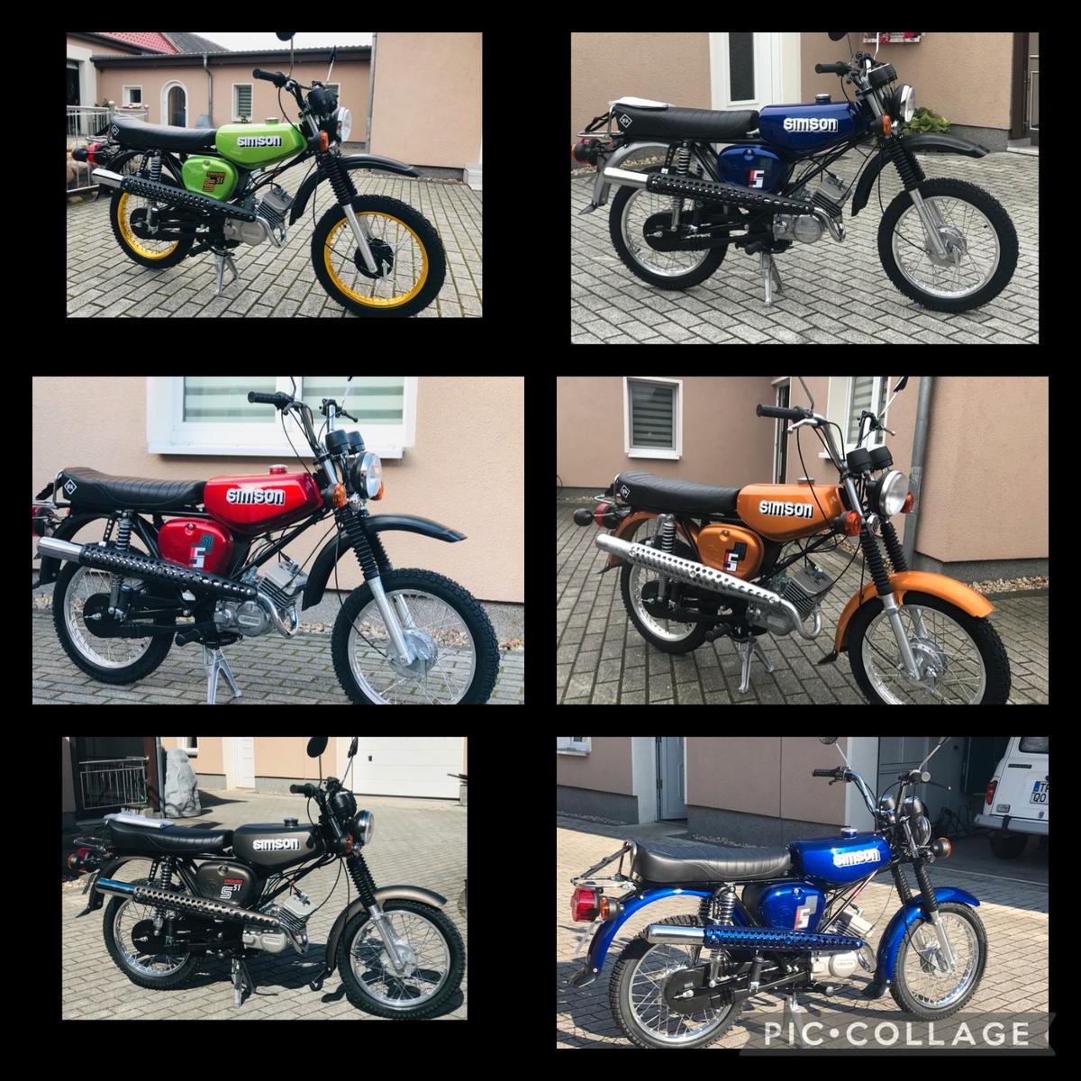 Simson S51 Comfort Motor Neu Garantie Versand Enduro