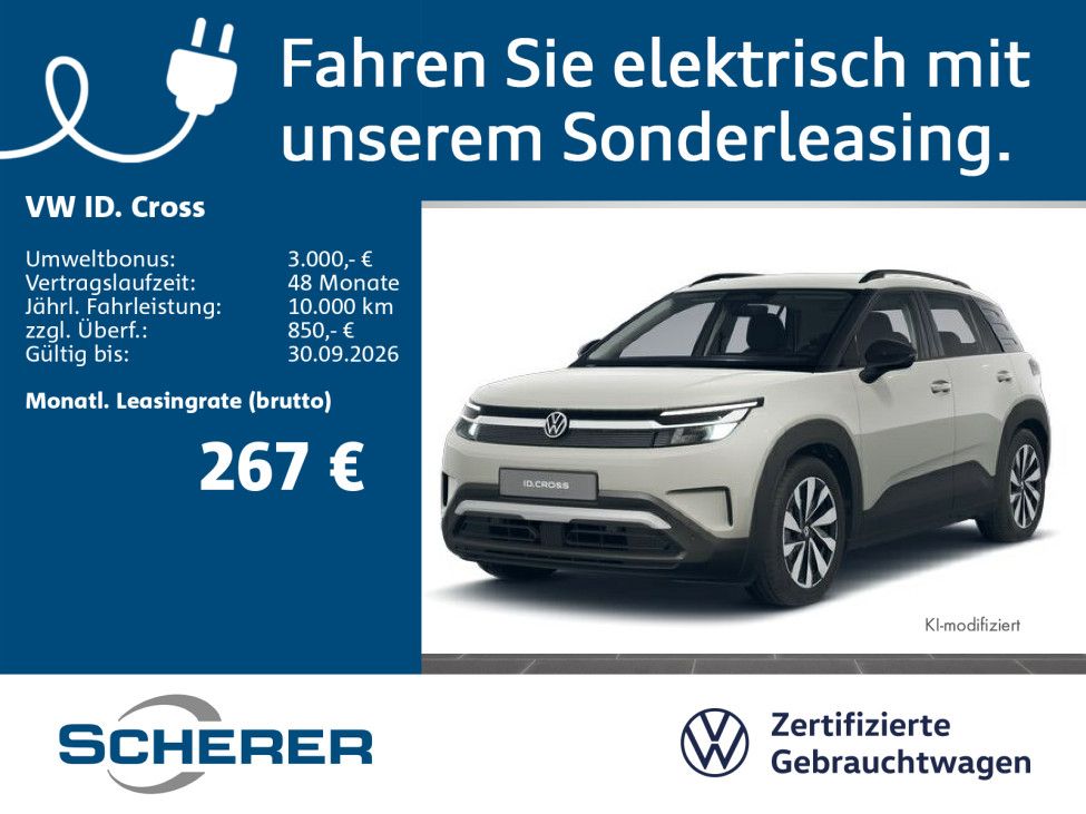 Volkswagen ID.Cross Life "Bestellfahrzeug & Abholung WOB"