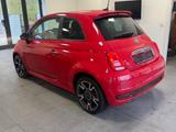 Fiat 500 S - Fiat 500: Rot, Schiebedach