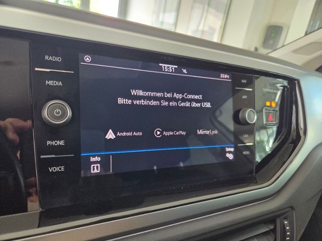 Polo ACTIVE 1.0 TSI APP SHZ CLI PDC 8FACH 5JGAR