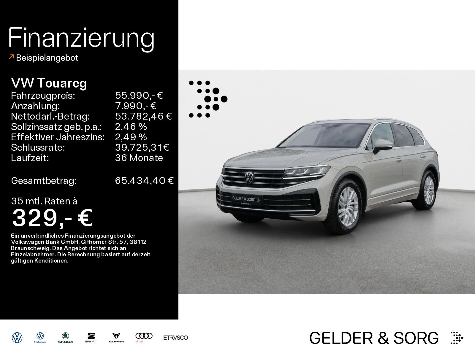 Volkswagen Touareg 3.0 TDI Elegance 4M*air*Matrix*AHK*RFK
