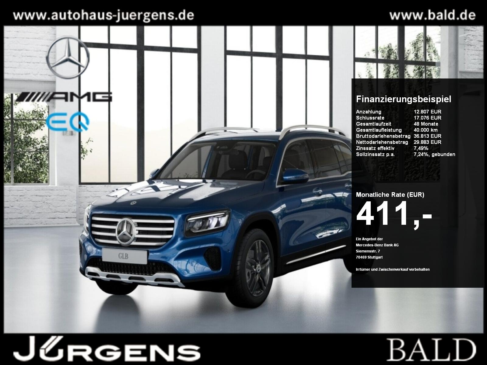 Mercedes-Benz GLB 200 d Progressive/7.Sitzer/Ambi/LED/Cam/Totw