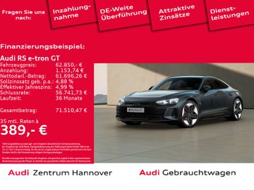 Audi Leasingangebot: Audi RS e-tron GT quattro Head-Up Pano Laser B&O Memo