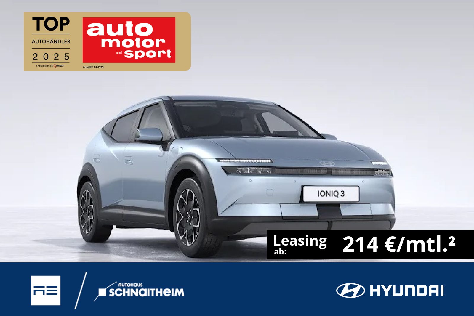 Hyundai IONIQ 3 Trend 42 kWh 147PS Tech-P, NAV-P, EV-K-P