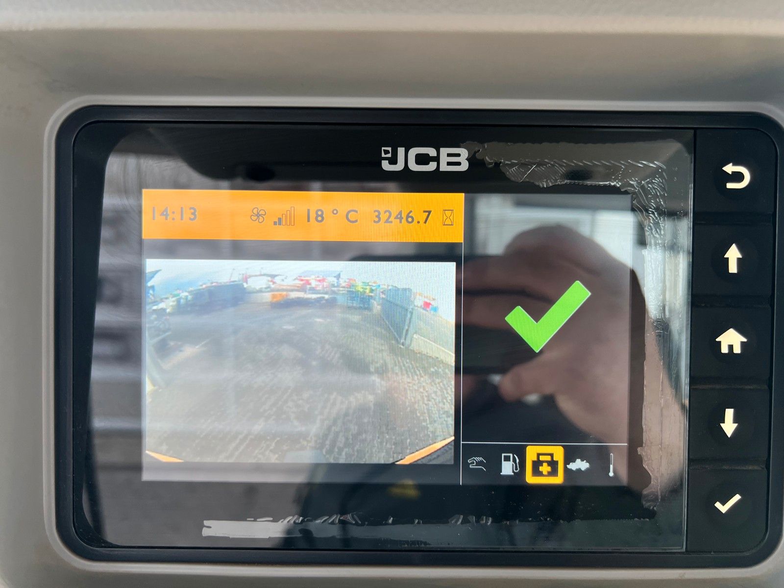 Fahrzeugabbildung JCB 457 ZX T4F / 3.246 h / 2016 / Waage mit Drucker