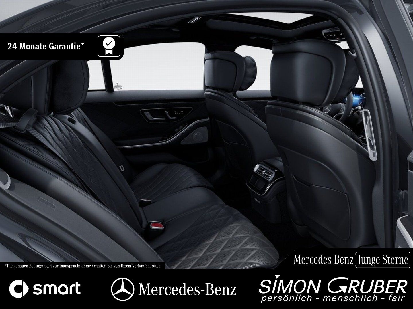 Fahrzeugabbildung Mercedes-Benz S 450 e AMG Chauffeure 4*Massage Guard 360 Burm