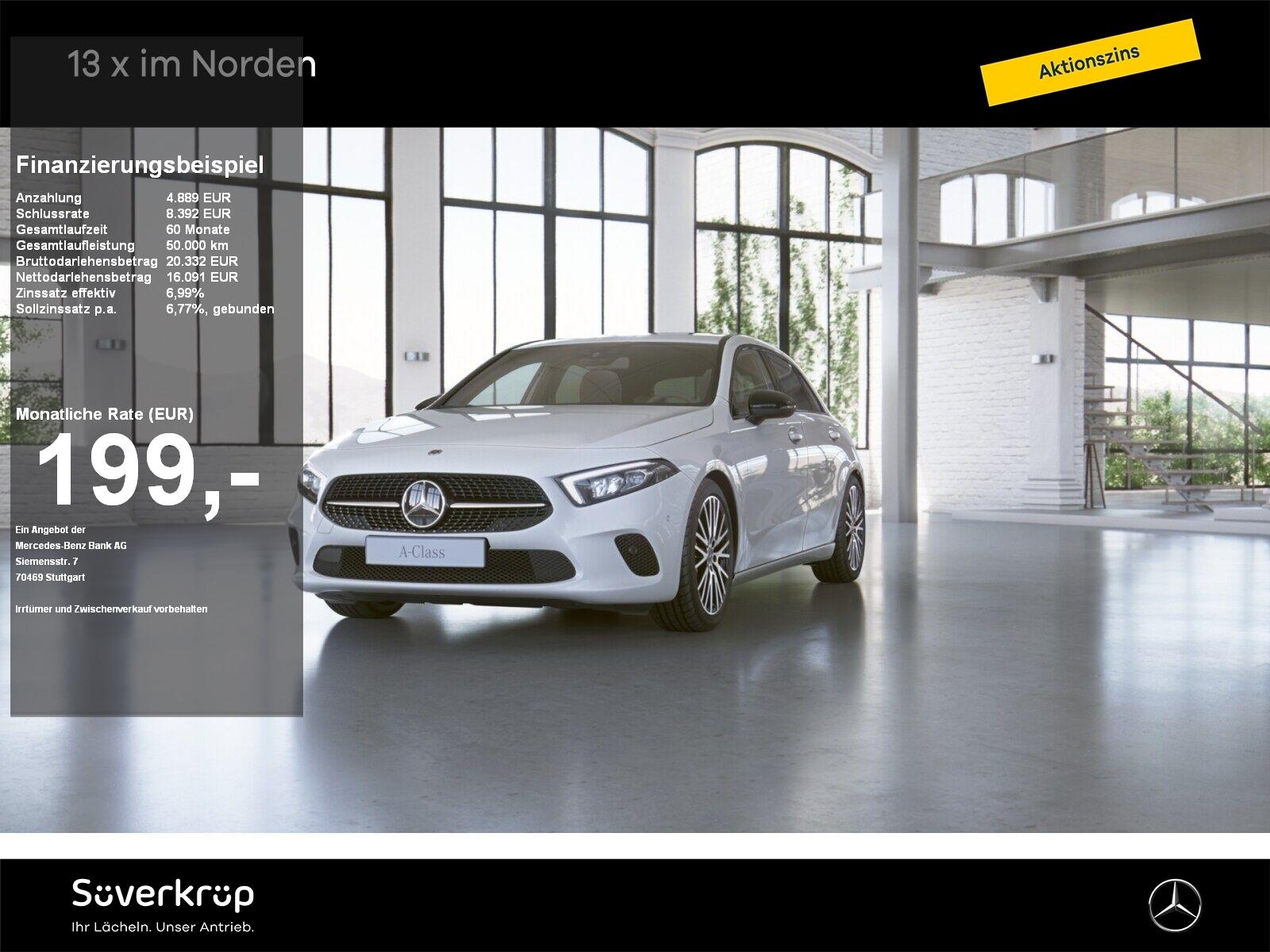 Mercedes-Benz A 200 d NIGHT PROGRESSIVE KAMERA SPUR PDC SHZ