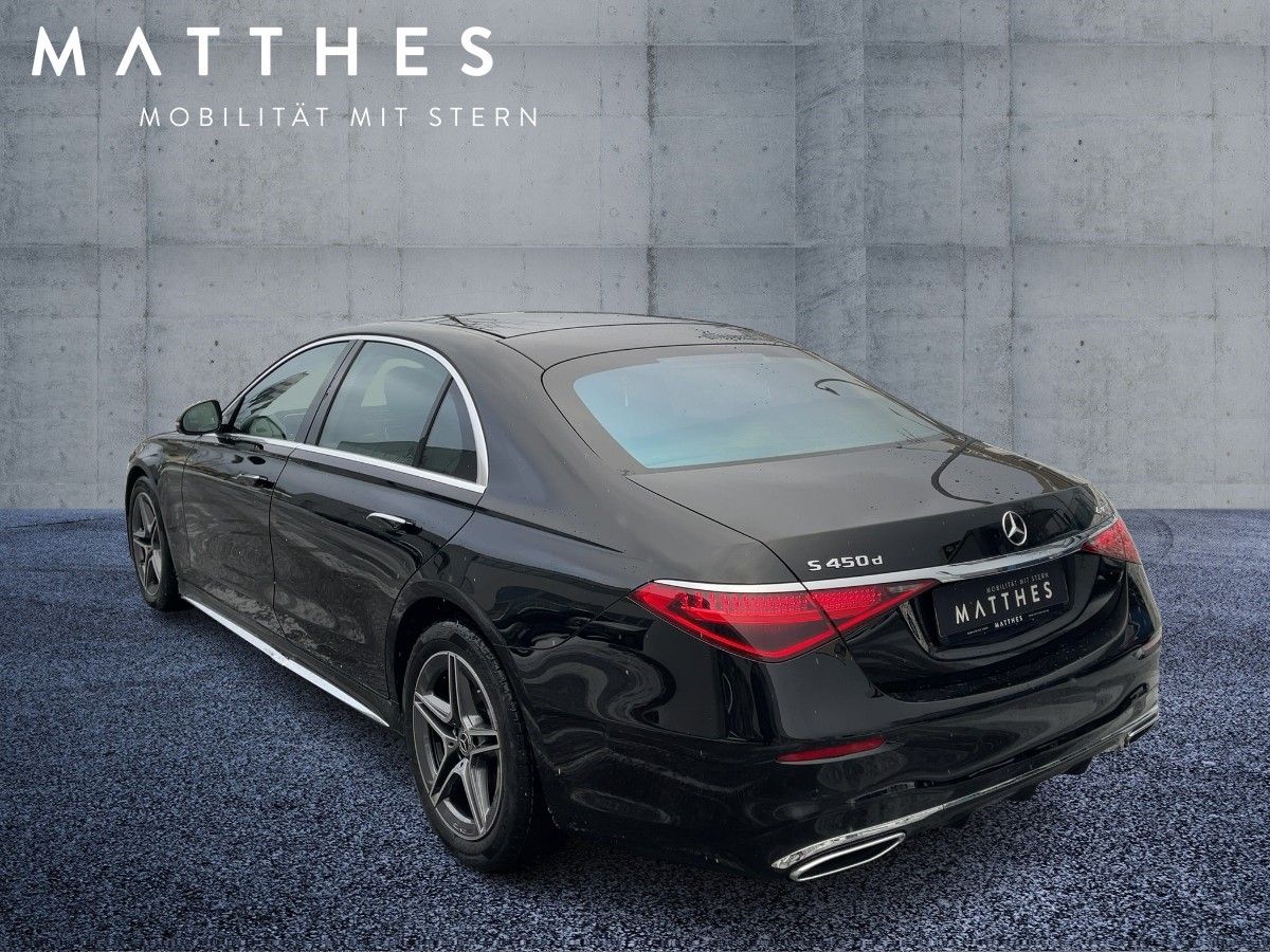 Fahrzeugabbildung Mercedes-Benz S 450 d 4M lang AMG/Chauffeur/Fond-Ent./Pano