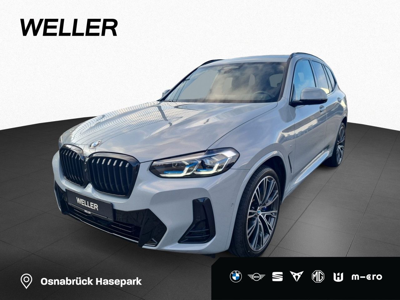 BMW X3 xD 30i M SPORT Laser DAPr HUD Pano Sthz 360°