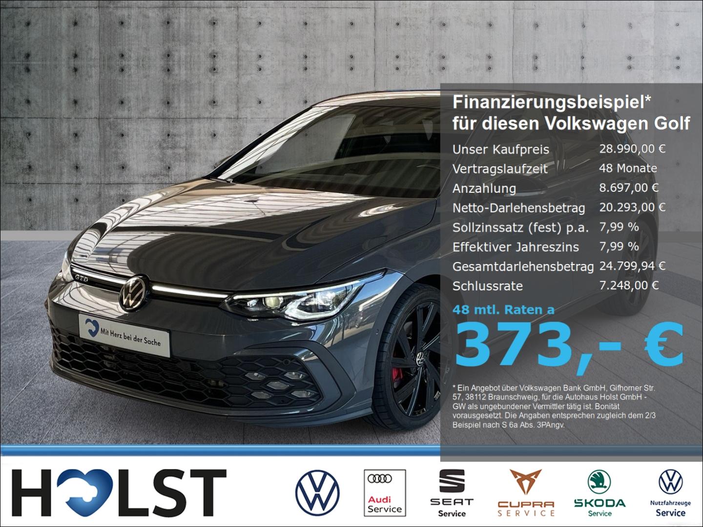 Volkswagen Golf VIII 2.0TDI GTD DSG Black Style Matrix